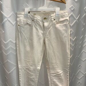 Off white size 2 skinny capri